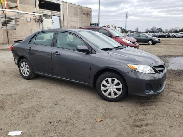 2T1BU4EE3BC718529 - 2011 TOYOTA COROLLA BASE GRAY photo 4