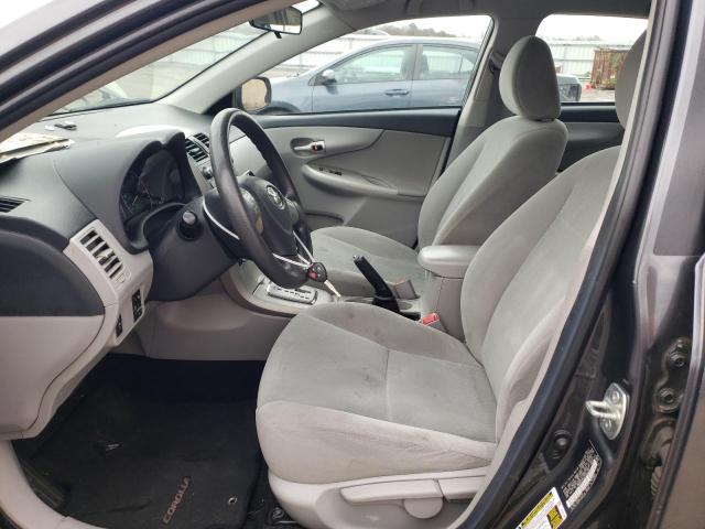 2T1BU4EE3BC718529 - 2011 TOYOTA COROLLA BASE GRAY photo 7