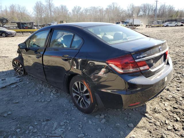 2HGFB2F84EH516024 - 2014 HONDA CIVIC EX BLACK photo 2