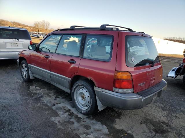 JF1SF6550XH722021 - 1999 SUBARU FORESTER S RED photo 2