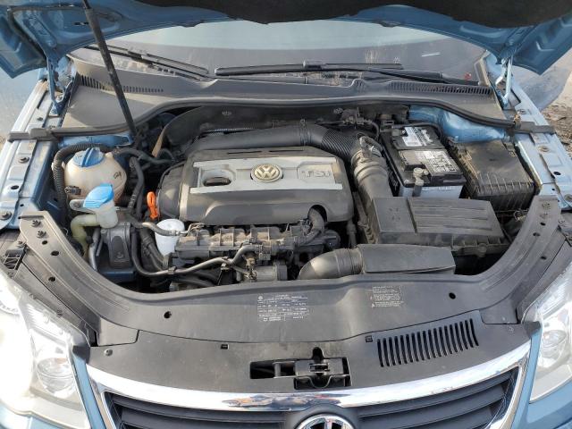 WVWFA71F99V011484 - 2009 VOLKSWAGEN EOS LUX BLUE photo 11