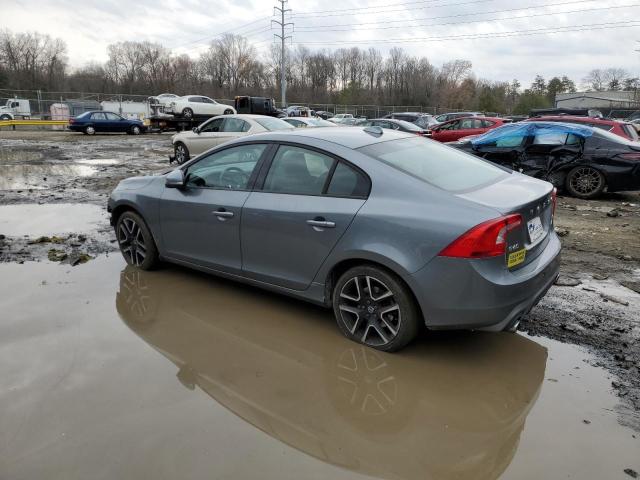 YV140MTL9J2460417 - 2018 VOLVO S60 DYNAMIC GRAY photo 2