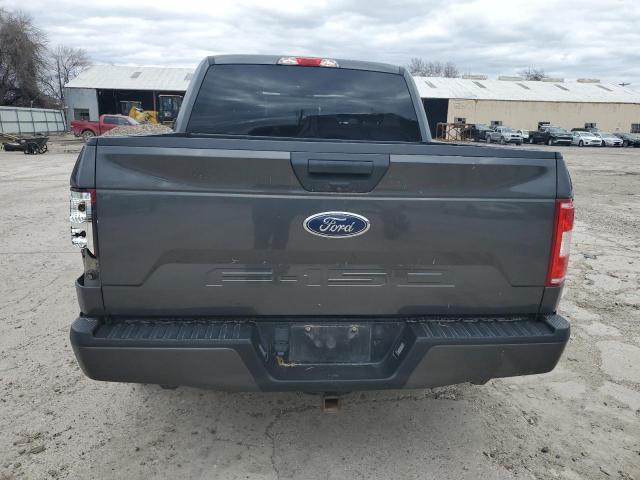 1FTEW1CP9KKE91162 - 2019 FORD F150 SUPERCREW GRAY photo 6