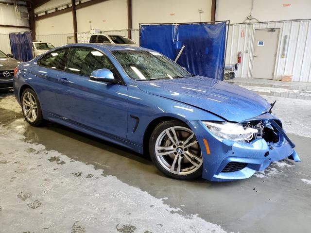 WBA3R1C54EK190166 - 2014 BMW 435 I BLUE photo 4