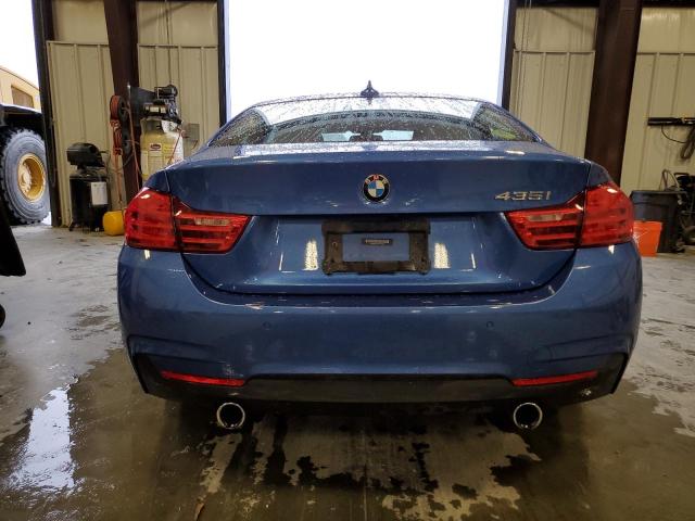 WBA3R1C54EK190166 - 2014 BMW 435 I BLUE photo 6