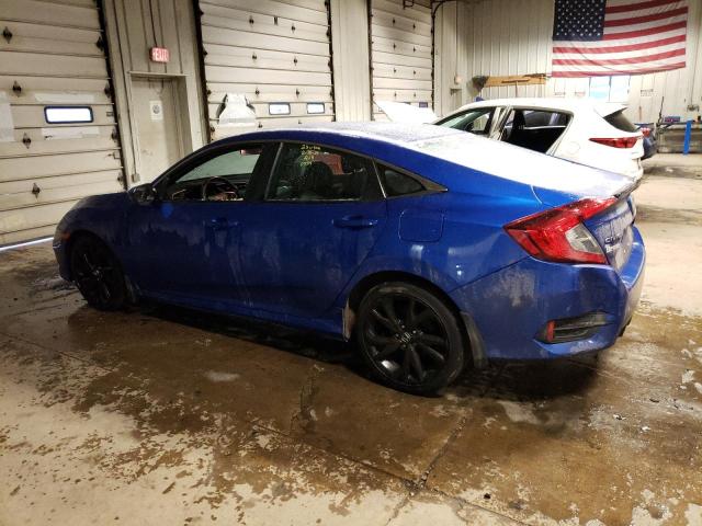 19XFC2F82KE015216 - 2019 HONDA CIVIC SPORT 蓝色 照片 2