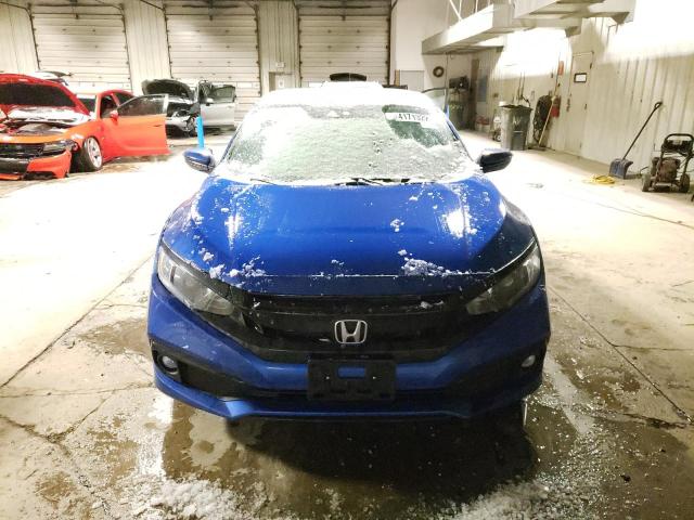 19XFC2F82KE015216 - 2019 HONDA CIVIC SPORT BLUE photo 5