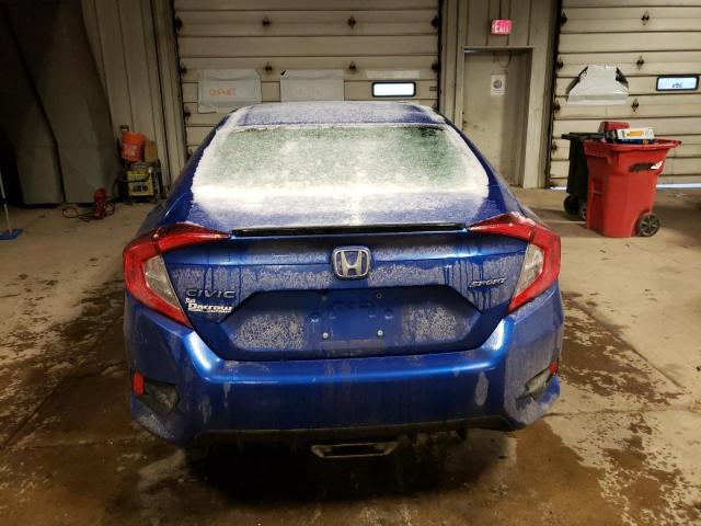 19XFC2F82KE015216 - 2019 HONDA CIVIC SPORT BLUE photo 6