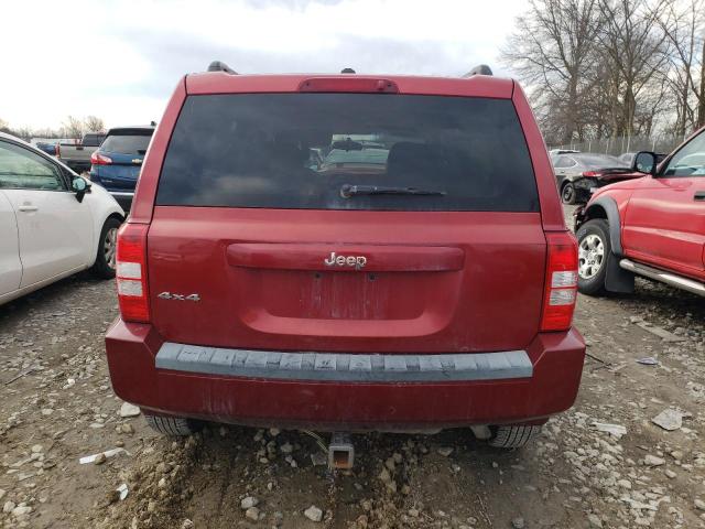 1J8FF28WX8D569982 - 2008 JEEP PATRIOT SPORT BURGUNDY photo 6