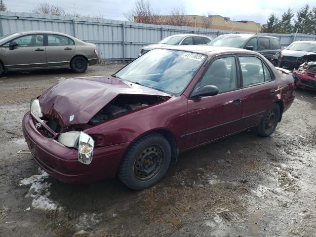 2T1BR12E2WC702090 - 1998 TOYOTA COROLLA VE BURGUNDY photo 1