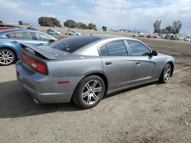 2C3CDXCT6CH256874 - 2012 DODGE CHARGER R/T GRAY photo 3