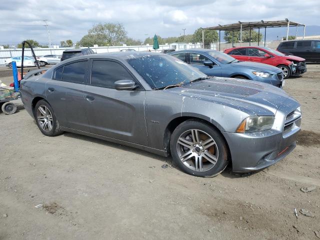 2C3CDXCT6CH256874 - 2012 DODGE CHARGER R/T GRAY photo 4