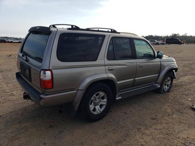 JT3GN87R210191753 - 2001 TOYOTA 4RUNNER LIMITED BEIGE photo 3