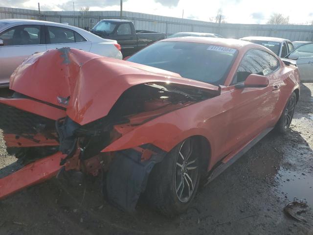 1FA6P8TH6F5348764 - 2015 FORD MUSTANG ORANGE photo 1