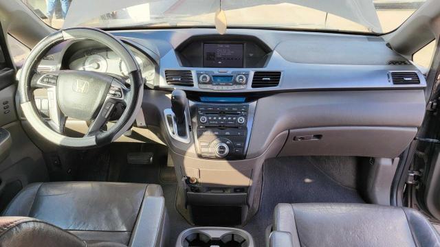 5FNRL5H98BB008835 - 2011 HONDA ODYSSEY TOURING GRAY photo 9