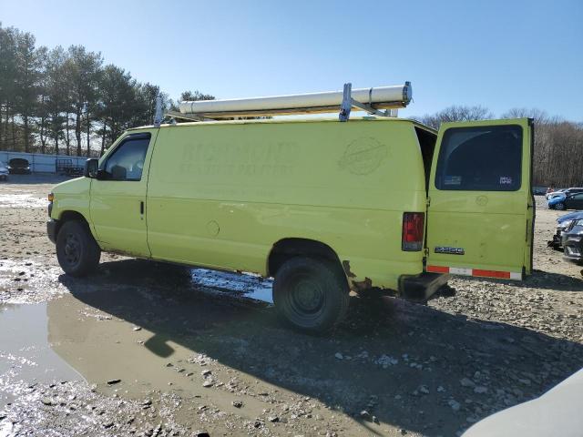 1FTSE34LX8DA20387 - 2008 FORD ECONOLINE E350 SUPER DUTY VAN YELLOW photo 2