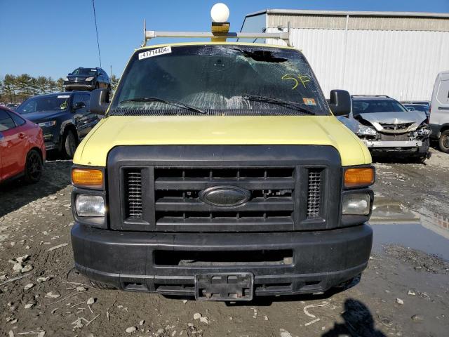 1FTSE34LX8DA20387 - 2008 FORD ECONOLINE E350 SUPER DUTY VAN YELLOW photo 5