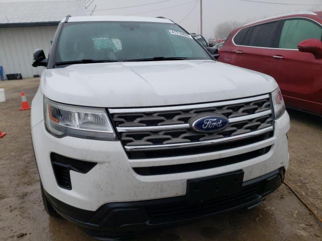 1FM5K7B86JGB63848 - 2018 FORD EXPLORER WHITE photo 5