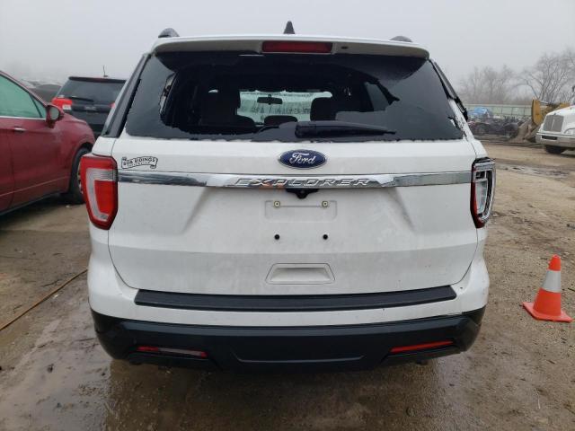 1FM5K7B86JGB63848 - 2018 FORD EXPLORER WHITE photo 6