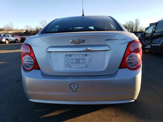 1G1JE5SHXC4142853 - 2012 CHEVROLET SONIC LTZ SILVER photo 6