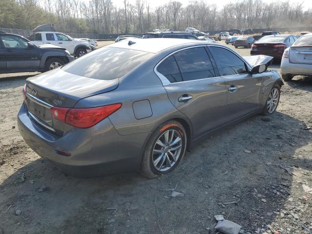 JN1EV7AP0HM737167 - 2017 INFINITI Q50 PREMIUM GRAY photo 3