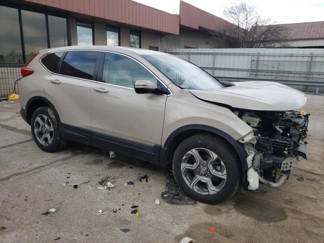 2HKRW2H87JH686845 - 2018 HONDA CR-V EXL BEIGE photo 4