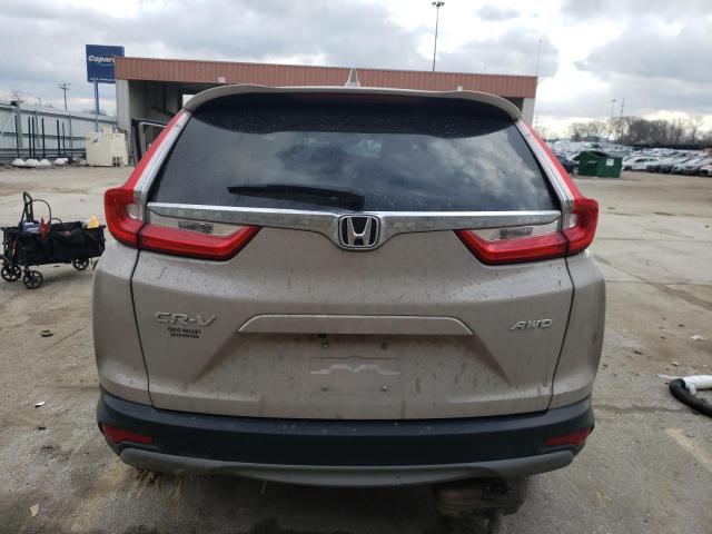 2HKRW2H87JH686845 - 2018 HONDA CR-V EXL BEIGE photo 6