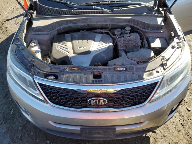 5XYKUDA78FG597837 - 2015 KIA SORENTO EX SILVER photo 12