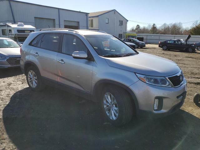 5XYKUDA78FG597837 - 2015 KIA SORENTO EX SILVER photo 4