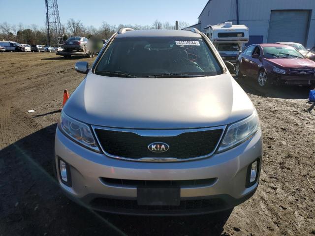 5XYKUDA78FG597837 - 2015 KIA SORENTO EX SILVER photo 5