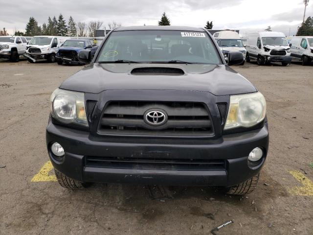 5TEMU52NX6Z160925 - 2006 TOYOTA TACOMA DOUBLE CAB LONG BED BLACK photo 5