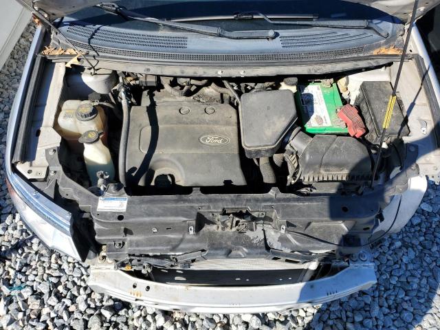 2FMDK4JC5DBC62379 - 2013 FORD EDGE SEL SILVER photo 11