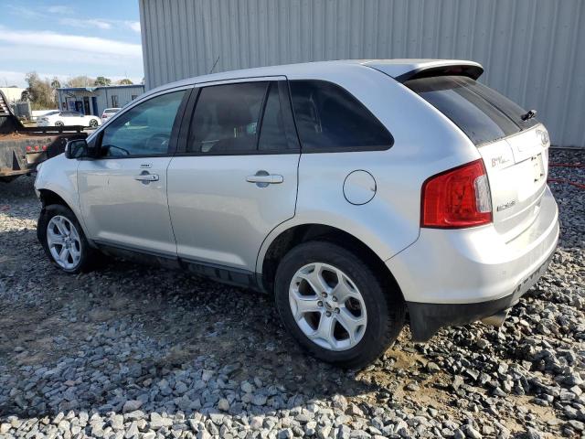 2FMDK4JC5DBC62379 - 2013 FORD EDGE SEL SILVER photo 2