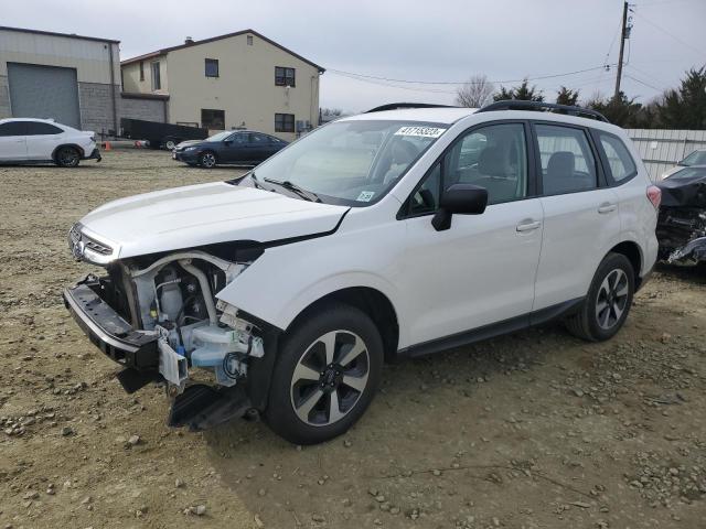 JF2SJABC9JH575415 - 2018 SUBARU FORESTER 2.5I WHITE photo 1