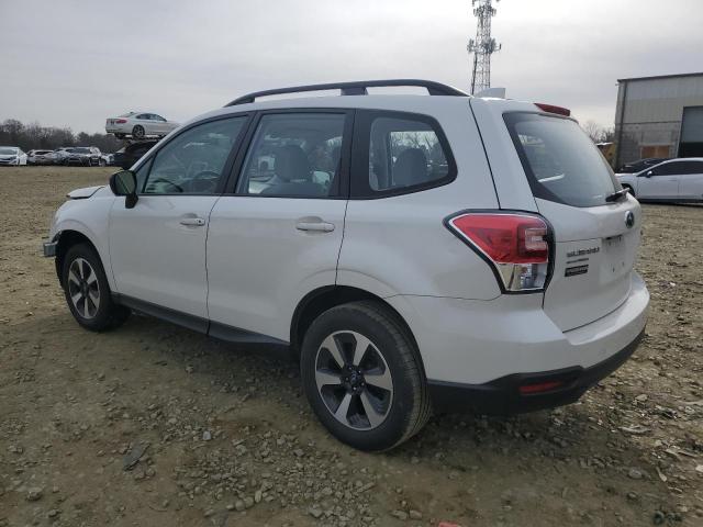 JF2SJABC9JH575415 - 2018 SUBARU FORESTER 2.5I WHITE photo 2