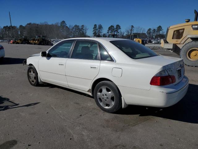 4T1BF28B83U288075 - 2003 TOYOTA AVALON XL WHITE photo 2