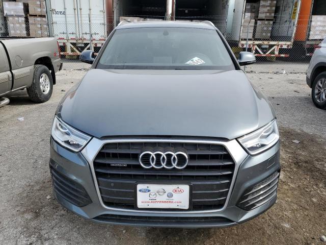 WA1ECCFS7JR027050 - 2018 AUDI Q3 PREMIUM GRAY photo 5