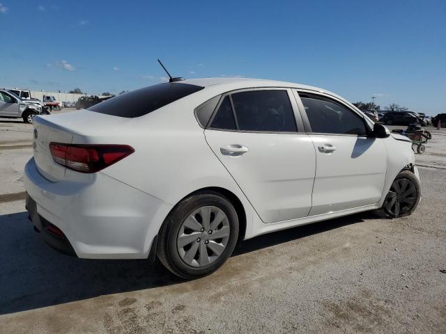 3KPA24AD2LE327521 - 2020 KIA RIO LX WHITE photo 3