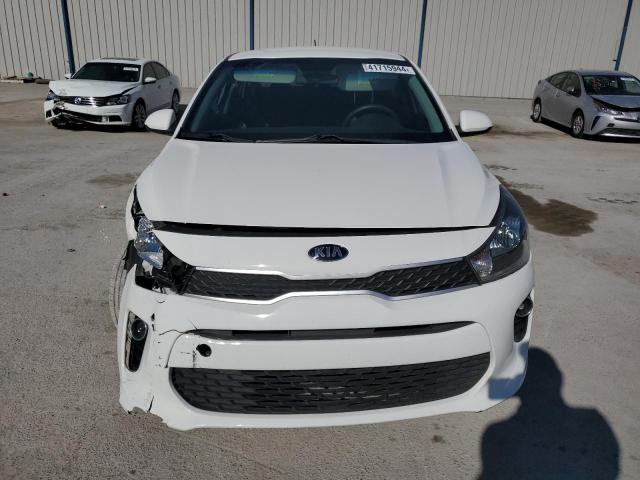 3KPA24AD2LE327521 - 2020 KIA RIO LX WHITE photo 5