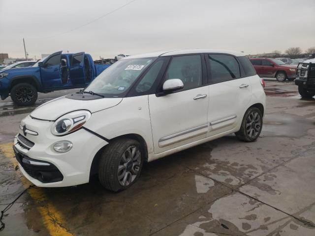 ZFBCFACH6JZ040554 - 2018 FIAT 500L LOUNGE WHITE photo 1