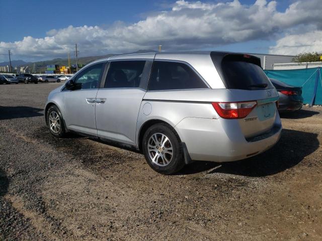 5FNRL5H4XBB030694 - 2011 HONDA ODYSSEY EX SILVER photo 2