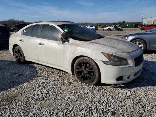 1N4AA5APXEC483048 - 2014 NISSAN MAXIMA S WHITE photo 4