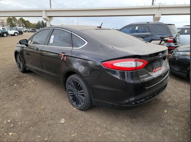 3FA6P0HD4GR327899 - 2016 FORD FUSION SE BLACK photo 3