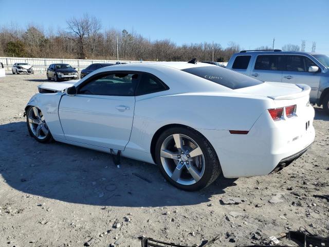 2G1FK1EJ8B9157238 - 2011 CHEVROLET CAMARO 2SS WHITE photo 2