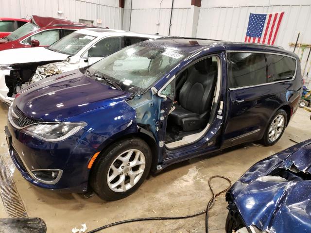 2C4RC1EG6JR106129 - 2018 CHRYSLER PACIFICA TOURING L PLUS BLUE photo 1