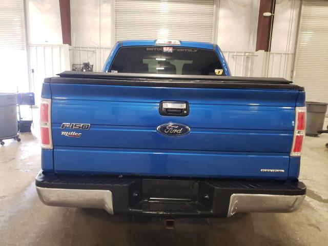 1FTFW1EF5CFC99062 - 2012 FORD F150 SUPERCREW BLUE photo 6