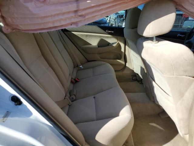 1HGCM56405A047301 - 2005 HONDA ACCORD LX WHITE photo 10