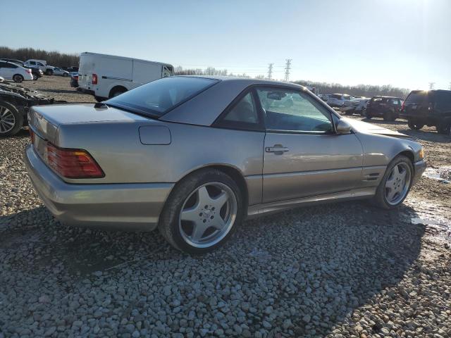 WDBFA68F91F200102 - 2001 MERCEDES-BENZ SL 500 BEIGE photo 3