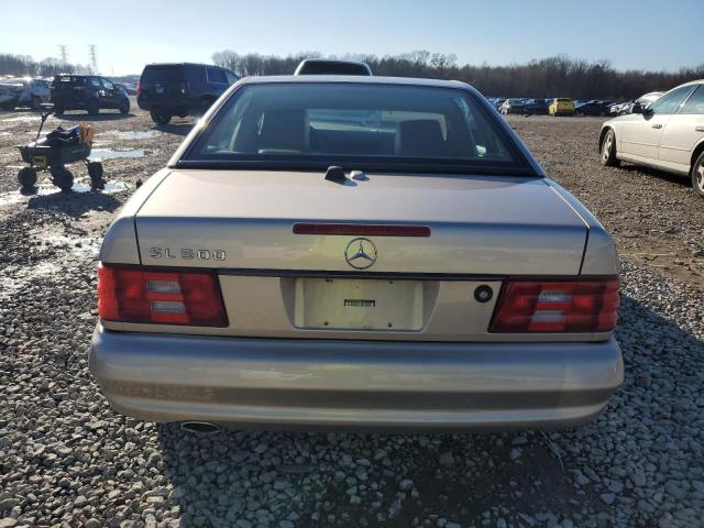 WDBFA68F91F200102 - 2001 MERCEDES-BENZ SL 500 BEIGE photo 6