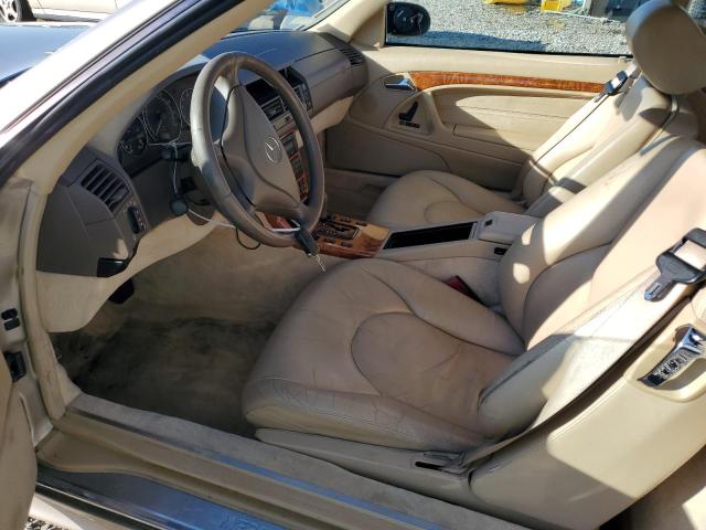 WDBFA68F91F200102 - 2001 MERCEDES-BENZ SL 500 BEIGE photo 7